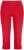 Ulla Popken Basic Stretch Knit Capris Red - Vaqueros & Pantalones de Mujer Tallas Grandes – Plus Size - 