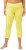 Ulla Popken Basic Stretch Knit Capris Yellow - Vaqueros & Pantalones de Mujer Tallas Grandes – Plus Size - 