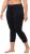 Ulla Popken Basic Stretch Knit Capris Navy - Vaqueros & Pantalones de Mujer Tallas Grandes – Plus Size - 