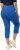 Ulla Popken Stretch Basic Bengaline Capri Pants Royal Blue - Vaqueros & Pantalones de Mujer Tallas Grandes – Plus Size - Vaqueros y pantalones, EU 42-70