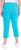 Ulla Popken Stretch Basic Bengaline Capri Pants Deep Aqua - Vaqueros & Pantalones de Mujer Tallas Grandes – Plus Size - 