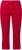 Ulla Popken Roll Tab Hem Stretch Cargo Pants Red - Vaqueros & Pantalones de Mujer Tallas Grandes – Plus Size - 