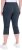 Ulla Popken Bengaline Elastic Waist Stretch Capri Pants Navy Blue - Vaqueros & Pantalones de Mujer Tallas Grandes – Plus Size - 