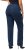 Ulla Popken Straight Leg Elastic Waist Mandy Fit Stretch Jeans Denim Blue - Vaqueros & Pantalones de Mujer Tallas Grandes – Plus Size - 