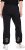 Ulla Popken Zip Off Reflective Detail Funtional Powerstretch Pants Black - Vaqueros & Pantalones de Mujer Tallas Grandes – Plus Size - 