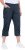 Ulla Popken Stretch Cotton Cargo Crop Pants Navy - Vaqueros & Pantalones de Mujer Tallas Grandes – Plus Size - 