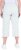 Ulla Popken Stretch Cotton Cargo Crop Pants Snow White - Vaqueros & Pantalones de Mujer Tallas Grandes – Plus Size - 