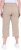 Ulla Popken Stretch Cotton Cargo Crop Pants Beige - Vaqueros & Pantalones de Mujer Tallas Grandes – Plus Size - 