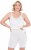 Ulla Popken Lace Hem Stretch Viscose Knit Bicycle Length Lounge Shorts White - Vaqueros & Pantalones de Mujer Tallas Grandes – Plus Size - 
