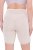 Ulla Popken Lace Hem Stretch Viscose Knit Bicycle Length Lounge Shorts Beige - Vaqueros & Pantalones de Mujer Tallas Grandes – Plus Size - 