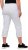 Ulla Popken Mony Stretch Capri Pants Snow White - Vaqueros & Pantalones de Mujer Tallas Grandes – Plus Size - 