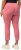 Ulla Popken Check Bengaline Slim Leg Sienna Fit Stretch Crop Pants Light Pink - Vaqueros & Pantalones de Mujer Tallas Grandes – Plus Size - 
