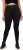 Ulla Popken High Waist Quick Dry Recycled Stretch Leggings Black - Vaqueros & Pantalones de Mujer Tallas Grandes – Plus Size - 