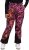 Ulla Popken Hyprar Rose Print Fully Lined Ski Pants Orange - Vaqueros & Pantalones de Mujer Tallas Grandes – Plus Size - 