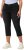 Ulla Popken Cropped Stretch Blend Mony Jeans Black - Vaqueros & Pantalones de Mujer Tallas Grandes – Plus Size - 