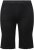 Ulla Popken Frayed Hemline Elastic Waistband Bermuda Shorts Black - Vaqueros & Pantalones de Mujer Tallas Grandes – Plus Size - 