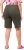 Ulla Popken Frayed Hemline Elastic Waistband Bermuda Shorts Loden Green - Vaqueros & Pantalones de Mujer Tallas Grandes – Plus Size - 