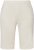 Ulla Popken Frayed Hemline Elastic Waistband Bermuda Shorts White - Vaqueros & Pantalones de Mujer Tallas Grandes – Plus Size - 