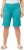 Ulla Popken Frayed Hemline Elastic Waistband Bermuda Shorts Bright Turquoise - Vaqueros & Pantalones de Mujer Tallas Grandes – Plus Size - 