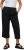 Ulla Popken Cropped Ruby Fit Pants Black - Vaqueros & Pantalones de Mujer Tallas Grandes – Plus Size - Vaqueros y pantalones, EU 42-70