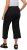 Ulla Popken Cropped Ruby Fit Pants Black - Vaqueros & Pantalones de Mujer Tallas Grandes – Plus Size - Vaqueros y pantalones, EU 42-70