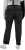 Ulla Popken Side Stripe Stretch Fit Boyfriend Jeans Black - Vaqueros & Pantalones de Mujer Tallas Grandes – Plus Size - 