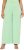 Ulla Popken Layered Chiffon Wide Leg Pants Green - Vaqueros & Pantalones de Mujer Tallas Grandes – Plus Size - 