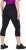 Ulla Popken Cropped High Waisted Leggings Black - Vaqueros & Pantalones de Mujer Tallas Grandes – Plus Size - 