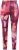 Ulla Popken Abstract Print Ski Leggings Red - Vaqueros & Pantalones de Mujer Tallas Grandes – Plus Size - 