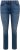 Ulla Popken Textured Stripe Sarah Slim Fit Jeans Blue - Vaqueros & Pantalones de Mujer Tallas Grandes – Plus Size - 