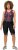Ulla Popken Functional Padded Zip Front Cycling Leotard Black - Vaqueros & Pantalones de Mujer Tallas Grandes – Plus Size - 
