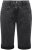 Ulla Popken Denim Acid Wash Bermuda Shorts Black - Vaqueros & Pantalones de Mujer Tallas Grandes – Plus Size - 