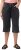 Ulla Popken Denim Acid Wash Bermuda Shorts Black - Vaqueros & Pantalones de Mujer Tallas Grandes – Plus Size - 