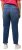 Ulla Popken Rhinestone Detail Stretch Fit Skinny Jeans Blue Denim - Vaqueros & Pantalones de Mujer Tallas Grandes – Plus Size - 