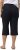 Ulla Popken Cropped Linen Blend Elastic Waist Pants Navy - Vaqueros & Pantalones de Mujer Tallas Grandes – Plus Size - 