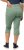Ulla Popken Stretch Fit Raw Hem Moss Green - Vaqueros & Pantalones de Mujer Tallas Grandes – Plus Size - 