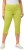 Ulla Popken Stretch Fit Raw Hem Capris Pistachio - Vaqueros & Pantalones de Mujer Tallas Grandes – Plus Size - 