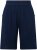 Ulla Popken Muslin Elastic Waist Wide Leg Shorts Blue - Vaqueros & Pantalones de Mujer Tallas Grandes – Plus Size - 