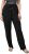 Ulla Popken Speckled Crepe Pull On Pants Black - Vaqueros & Pantalones de Mujer Tallas Grandes – Plus Size - 