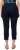 Ulla Popken Cropped Raw Hem Jeggings Denim Blue - Vaqueros & Pantalones de Mujer Tallas Grandes – Plus Size - 