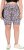 Ulla Popken Leopard Print Quick Drying Shorts Black - Vaqueros & Pantalones de Mujer Tallas Grandes – Plus Size - Vaqueros y pantalones, EU 42-70