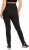 Ulla Popken Straight Leg Quick Drying Leggings Black - Vaqueros & Pantalones de Mujer Tallas Grandes – Plus Size - 