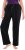 Ulla Popken Fleece Loungewear Pants Black - Vaqueros & Pantalones de Mujer Tallas Grandes – Plus Size - 