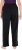 Ulla Popken Fleece Loungewear Pants Black - Vaqueros & Pantalones de Mujer Tallas Grandes – Plus Size - 