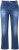 Ulla Popken Tapered Leg Lightly Distressed Jeans Denim Blue - Vaqueros & Pantalones de Mujer Tallas Grandes – Plus Size - 