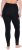 Ulla Popken Lace Trim Leggings Black - Vaqueros & Pantalones de Mujer Tallas Grandes – Plus Size - 