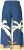 Ulla Popken Abstract Landscape Elastic Waist Palazzo Pants Blue - Vaqueros & Pantalones de Mujer Tallas Grandes – Plus Size - 