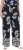 Ulla Popken Fossil Print Elastic Waist Palazzo Pants Black - Vaqueros & Pantalones de Mujer Tallas Grandes – Plus Size - 