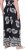 Ulla Popken Fossil Print Elastic Waist Palazzo Pants Black - Vaqueros & Pantalones de Mujer Tallas Grandes – Plus Size - 