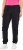Ulla Popken Elastic Hem Stretch Fit Cargo Pants Black - Vaqueros & Pantalones de Mujer Tallas Grandes – Plus Size - 